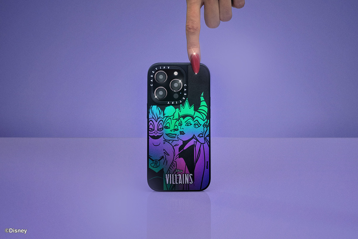 CASETiFY 迪士尼公主動畫4大反派集結的手機殼