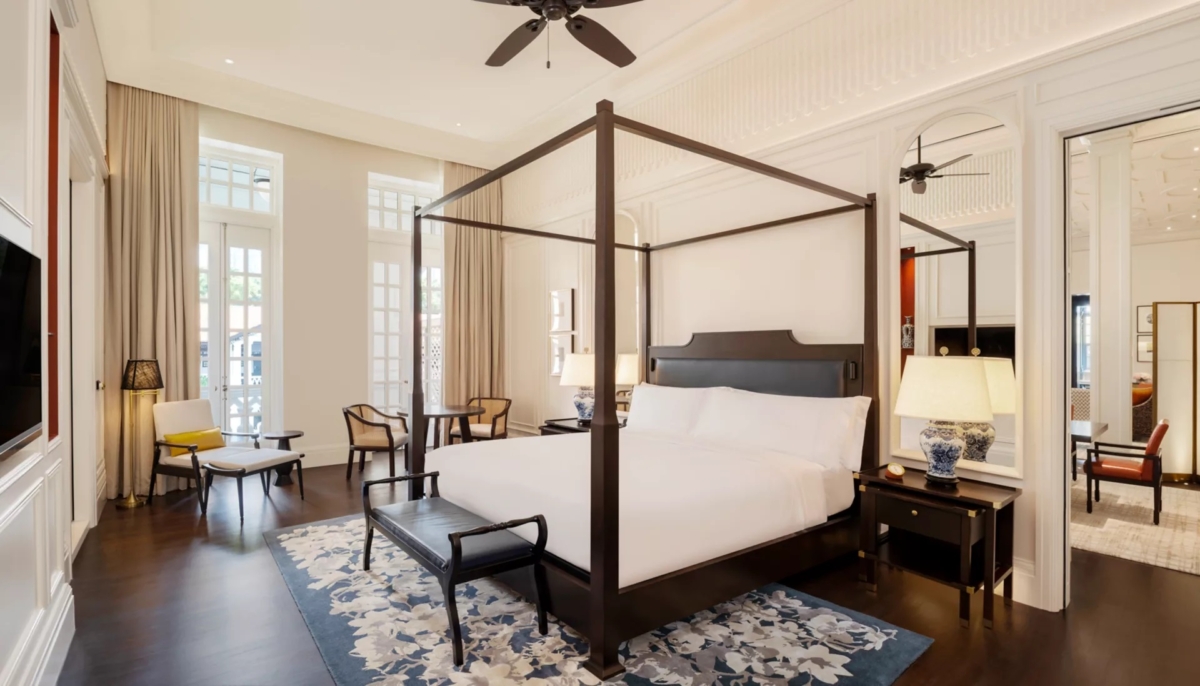 「元首套房」仿舊風格優雅經典。