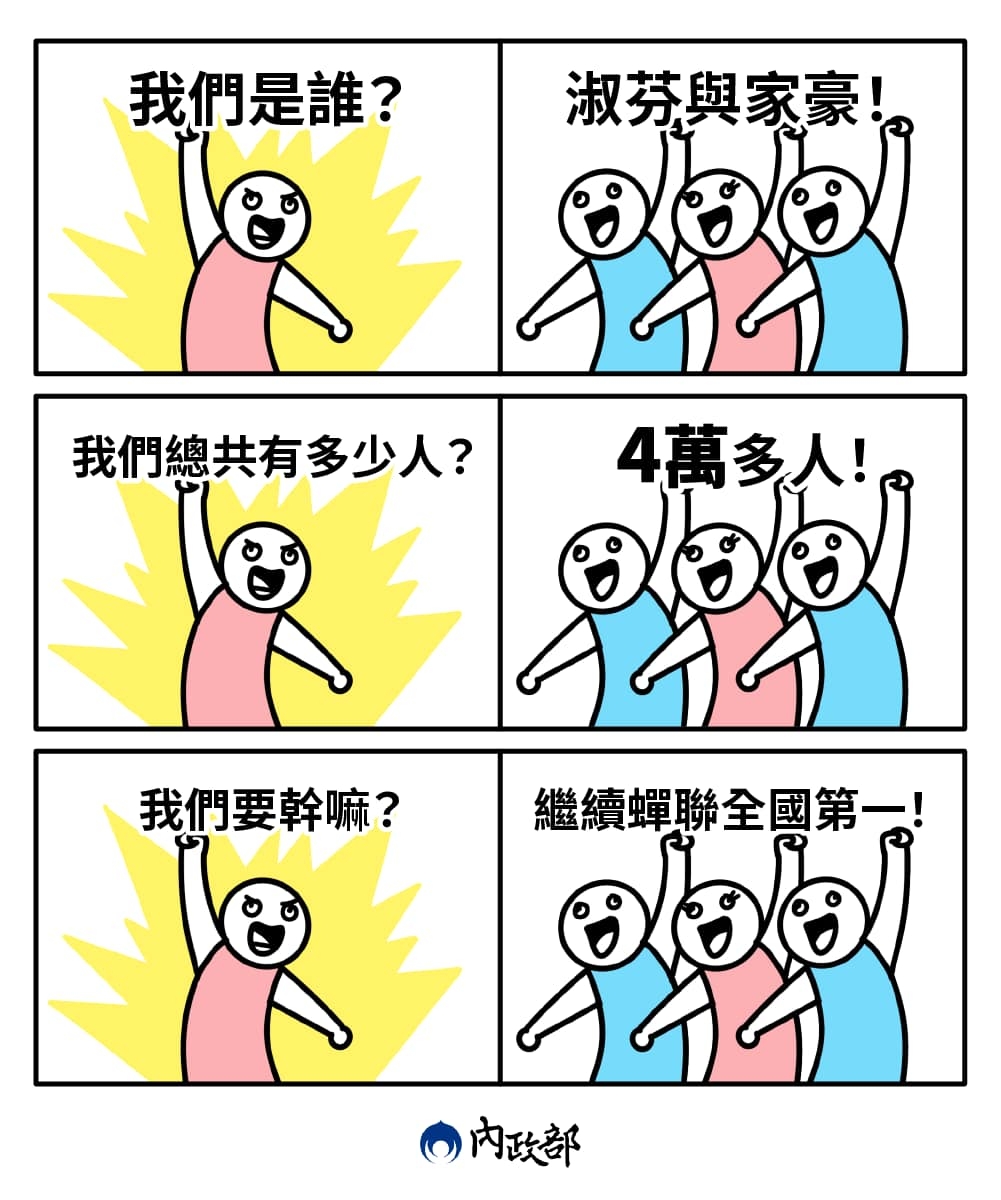 家豪＆淑芬梗圖