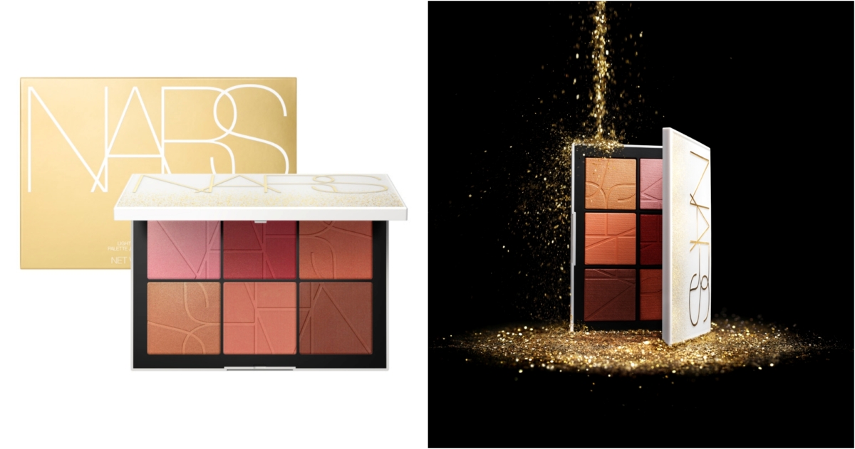 NARS 流金夜閃 6 色頰彩盤，NT$2,400