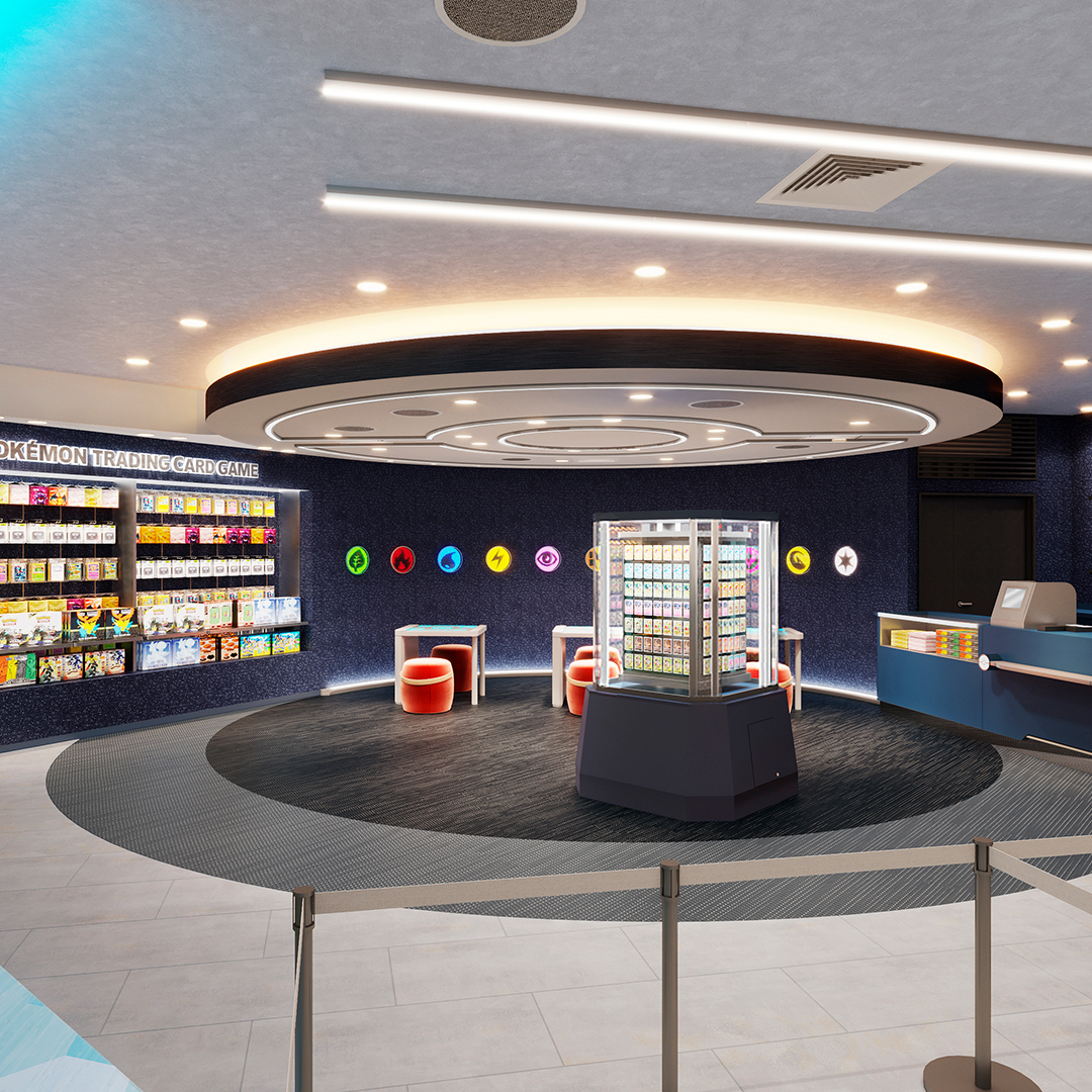 台北寶可夢中心示意圖