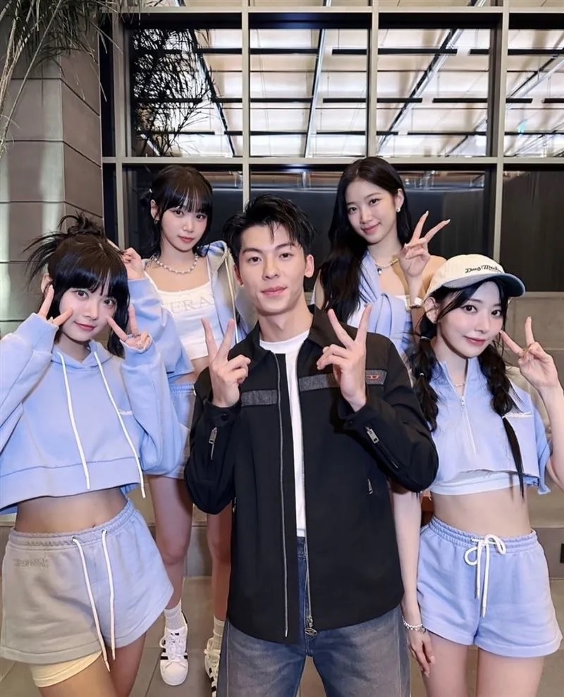 許光漢嗨跳LE SSERAFIM女團舞。