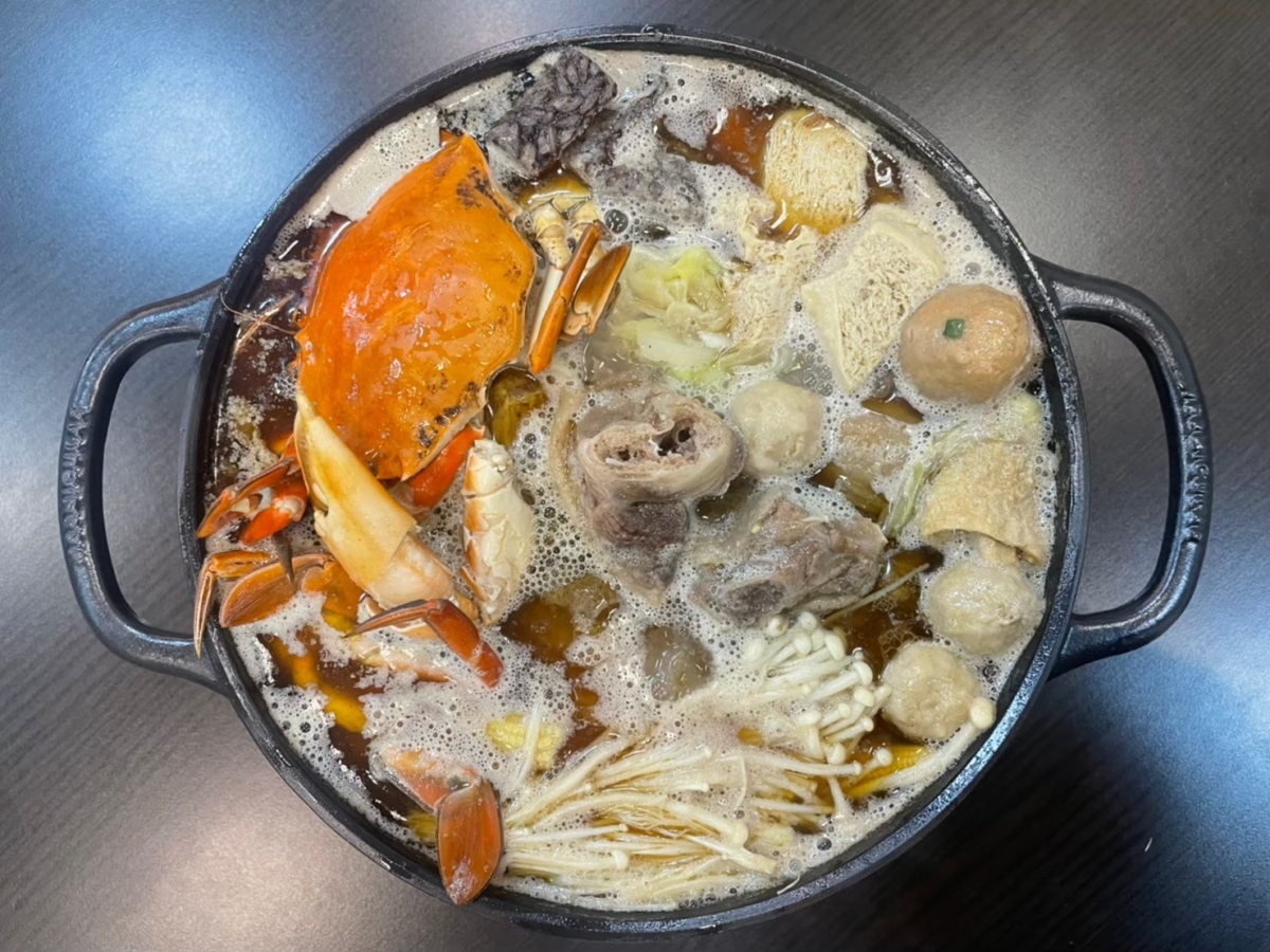 【勳】新進薑母鴨也可以加入螃蟹等高檔海鮮