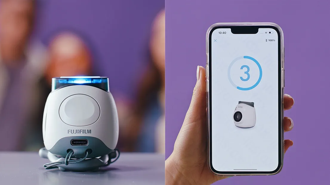 FUJIFILM INSTAX Pal™介紹3：遙控拍攝