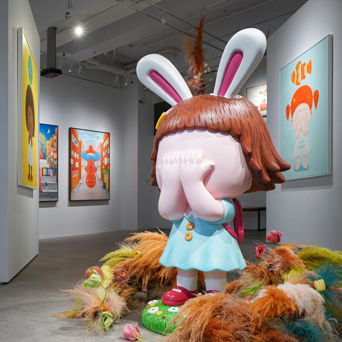 《Covered Faces, Uncovered Stories》 曹圭訓個展