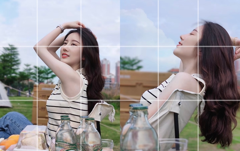 露營拍照技巧2：側坐看鏡頭