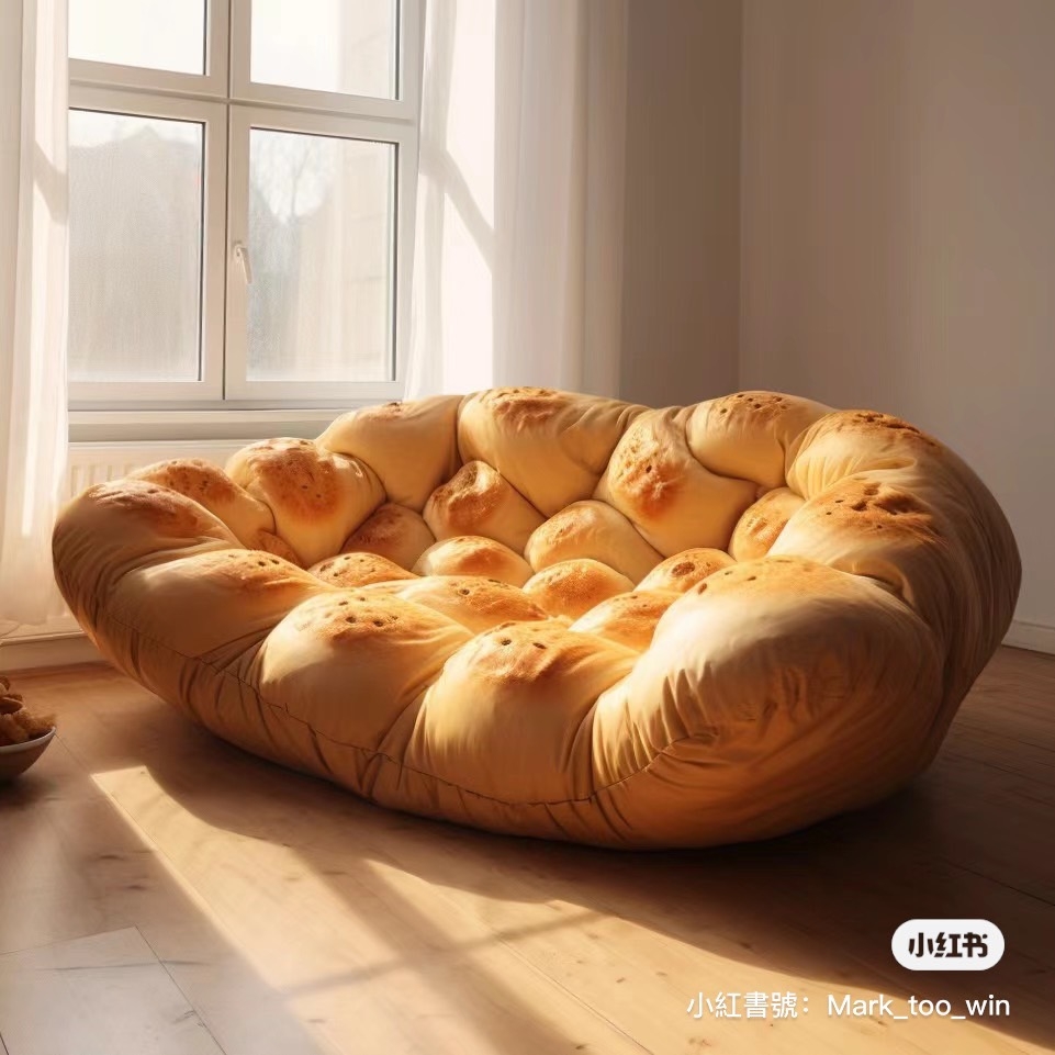 香噴噴的麵包沙發