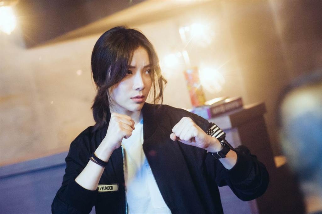 《C.S.I.C.鑑識英雄》蔡淑臻挑戰大量武打動作戲,身體一度吃不消。