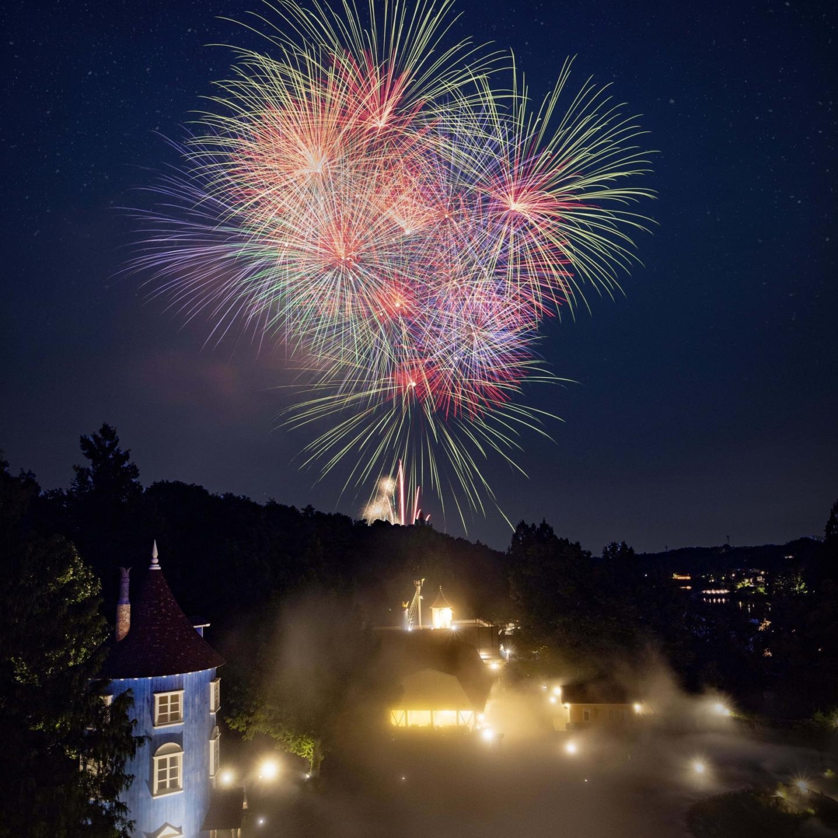 姆明谷冬季煙火