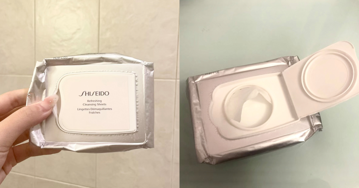 SHISEIDO完美淨嫩卸妝布