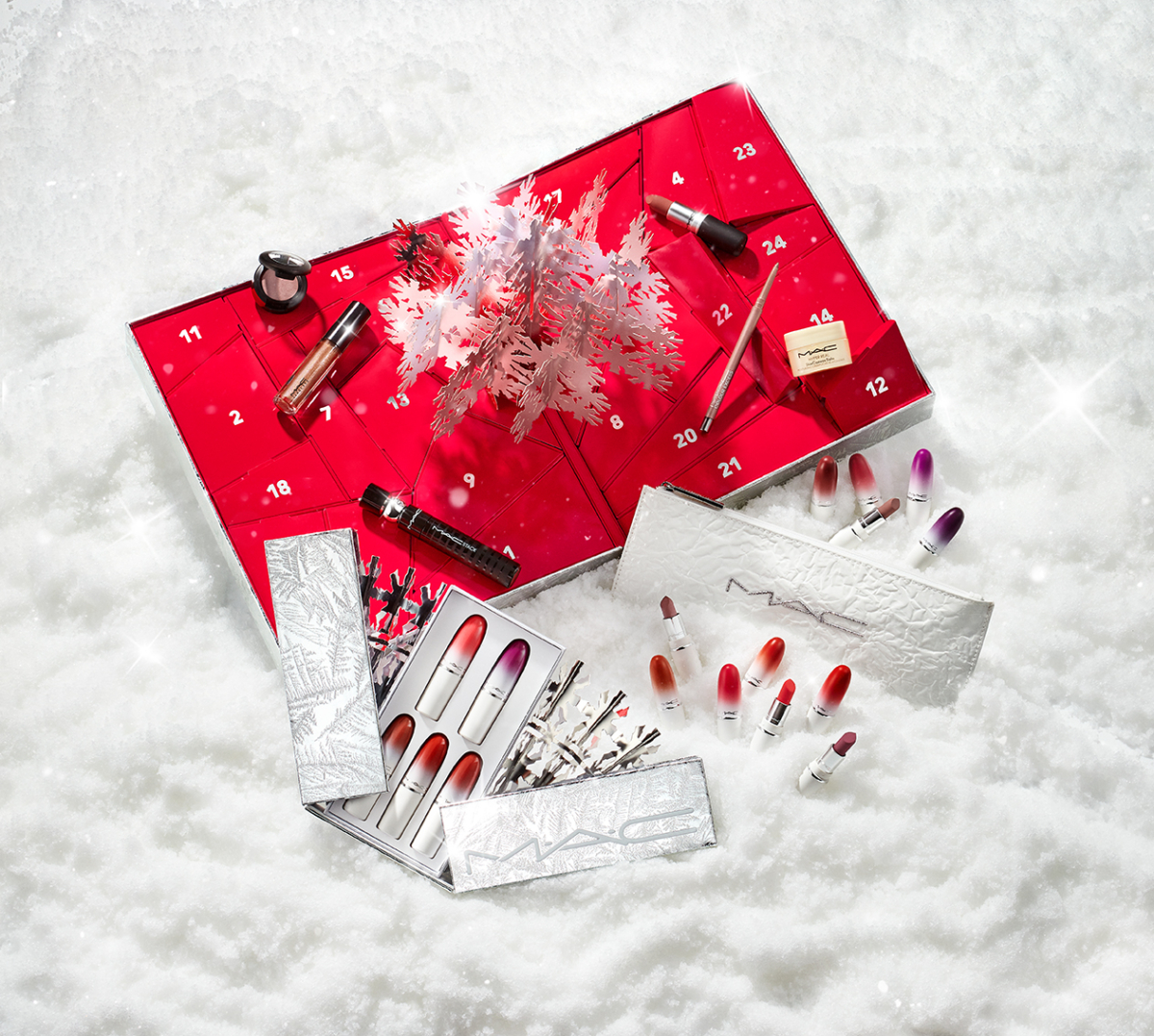 M·A·C  冰雪假期系列-2023年聖誕倒數月曆,NT$9,000