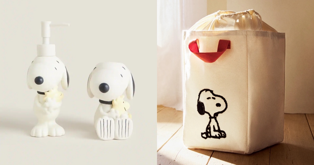 PEANUTS™ 沐浴用品分裝瓶/附手把籃子 790、1,290