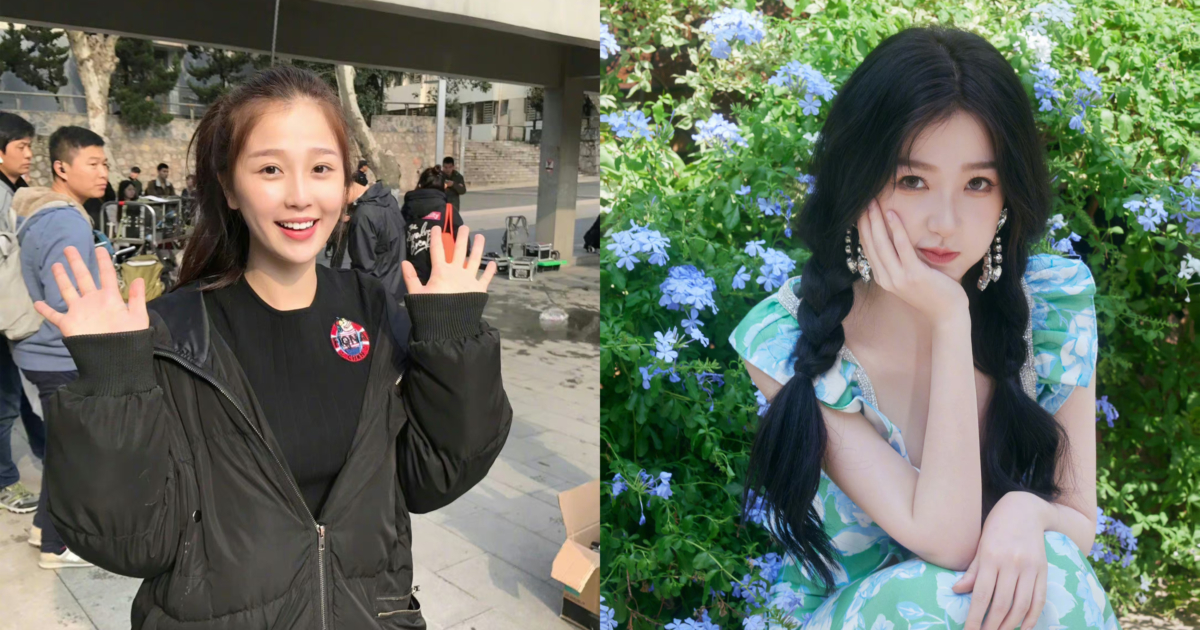 左圖為虞書欣過去出演最親愛的你時期