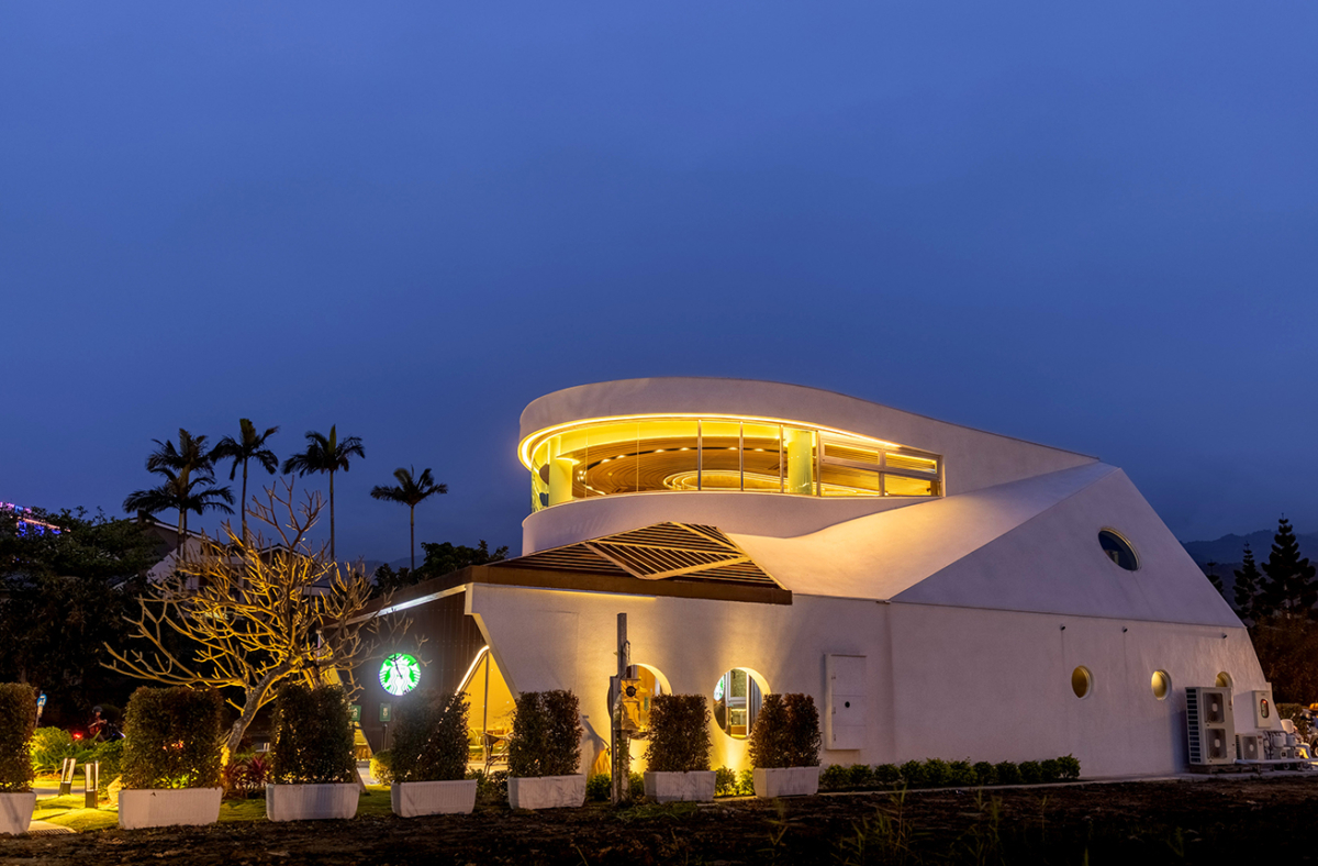 星巴克絕美特色門市3：宜蘭頭城門市