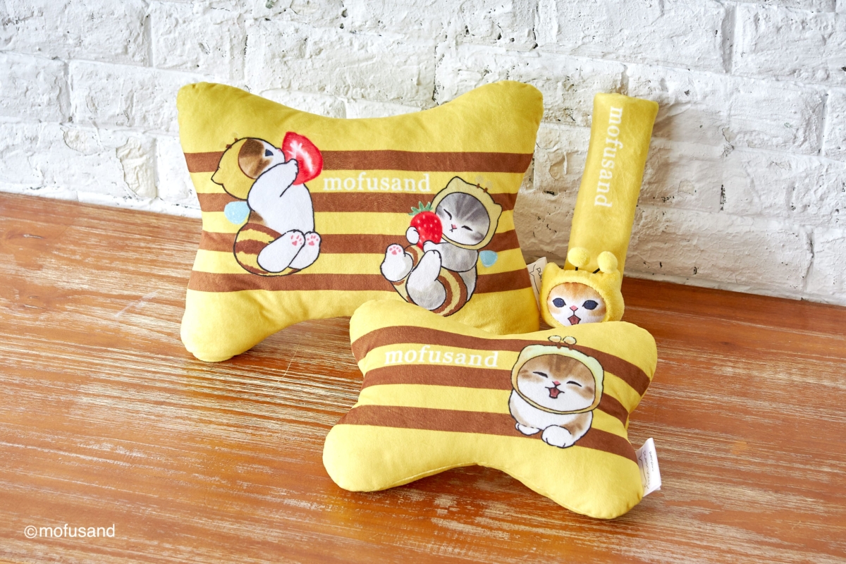 開車一族必備的 「鯊魚喵、兔子喵車用套組」