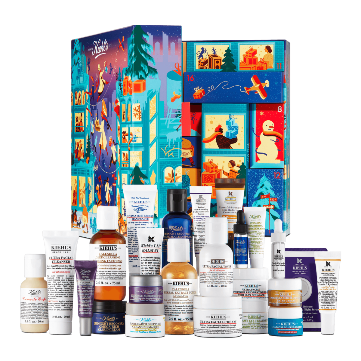 Kiehl’s 契爾氏2023聖誕倒數月曆,NT$3,480