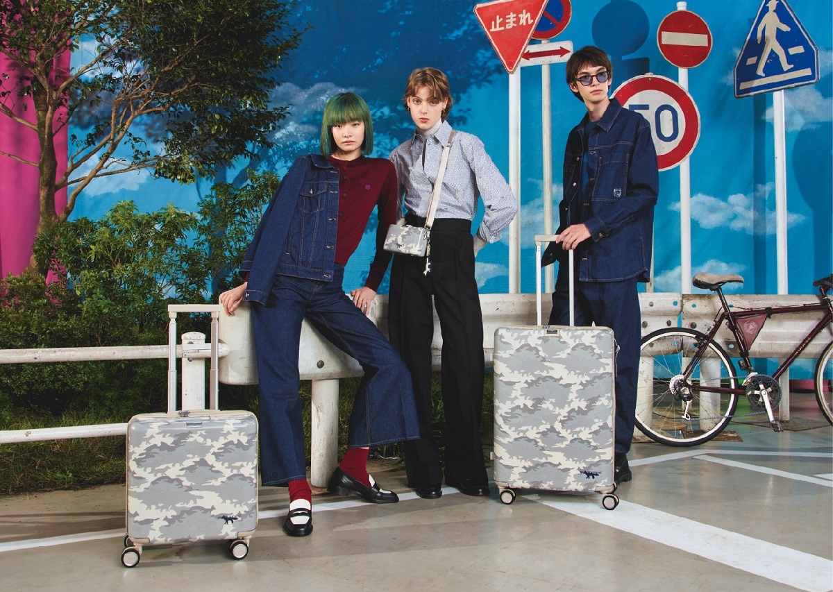 Maison Kitsuné x Samsonite 攜手打造俏皮時髦的奇幻旅程