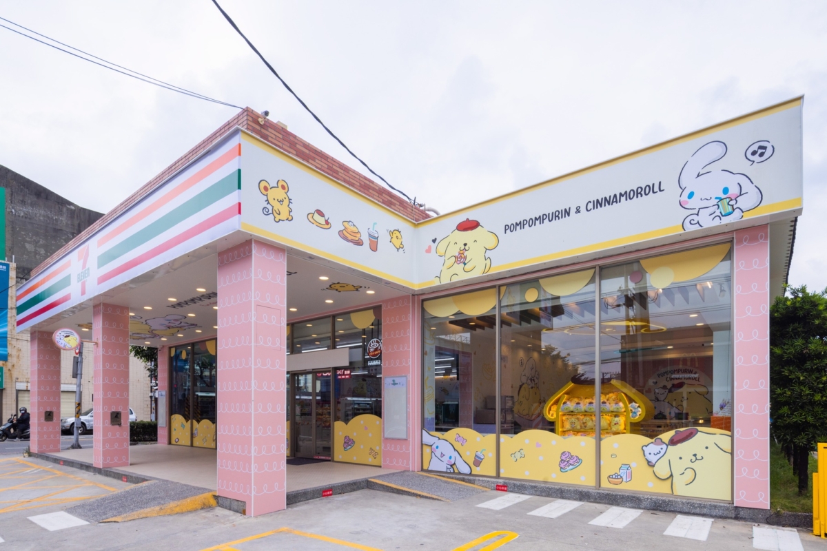 7-ELEVEN X 布丁狗&喜拿主題店