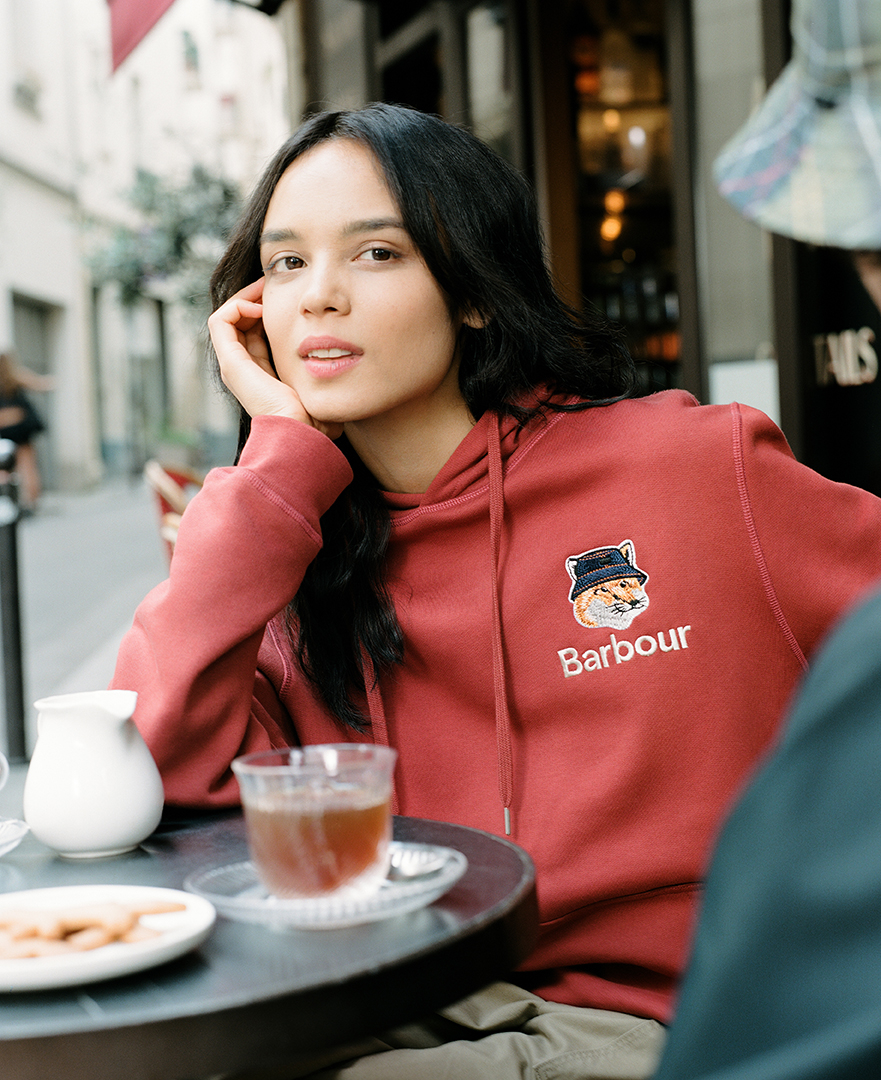 Barbour X Mk 棉質連帽衛衣,NT$9,900