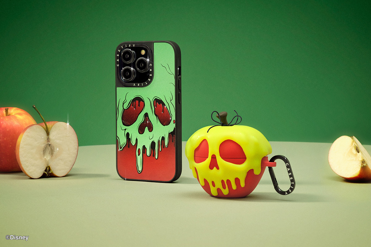 CASETiFY 的AirPods收納盒重現白雪公主毒品果