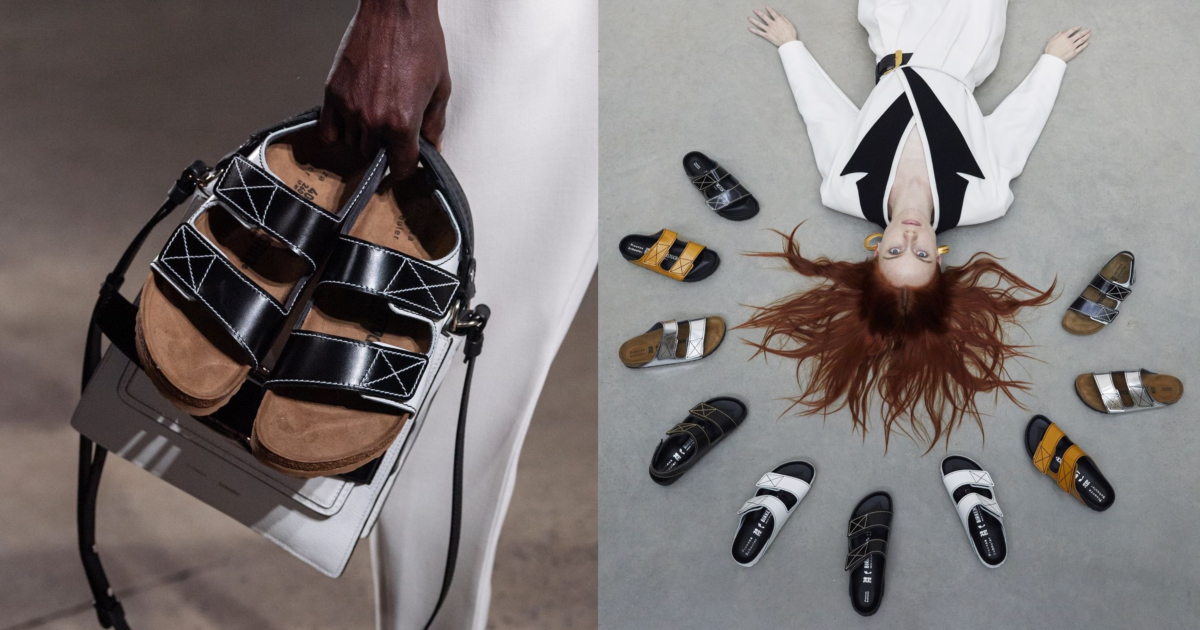 Proenza Schouler X Birkenstock 聯名拖鞋與涼鞋