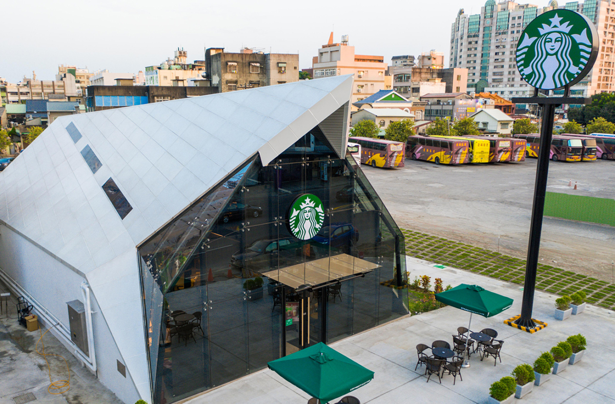 星巴克絕美特色門市2：北港門市