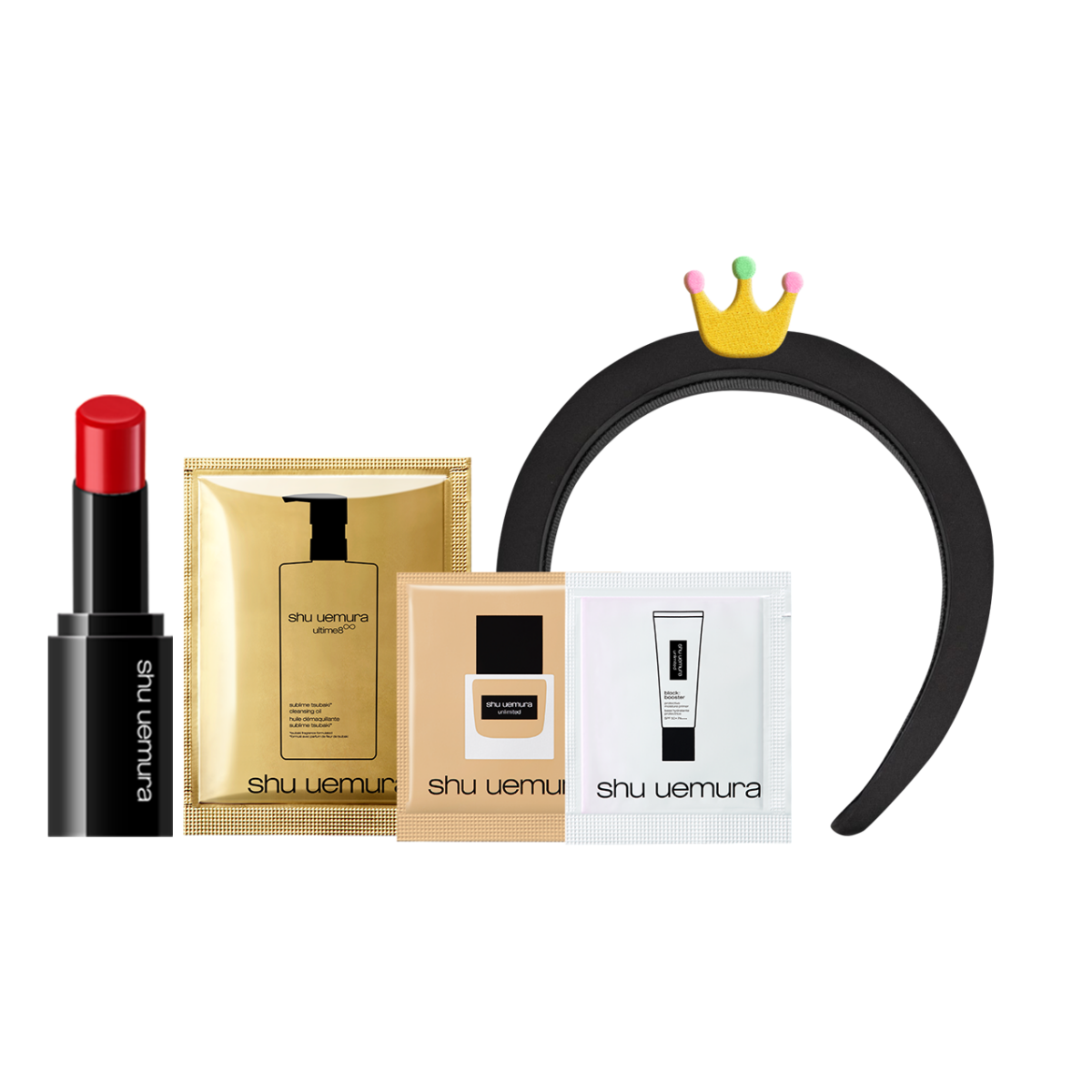 植村秀 蝦皮迷你玩妝5件禮