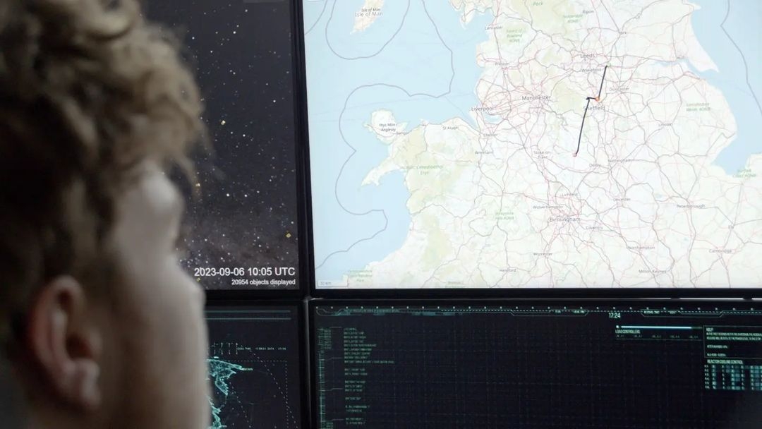 sent into space全程緊盯路線及上升方向