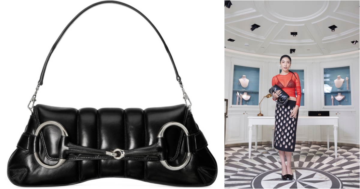 GUCCI HORSEBIT CHAIN 馬銜鏈包,NT$128,200