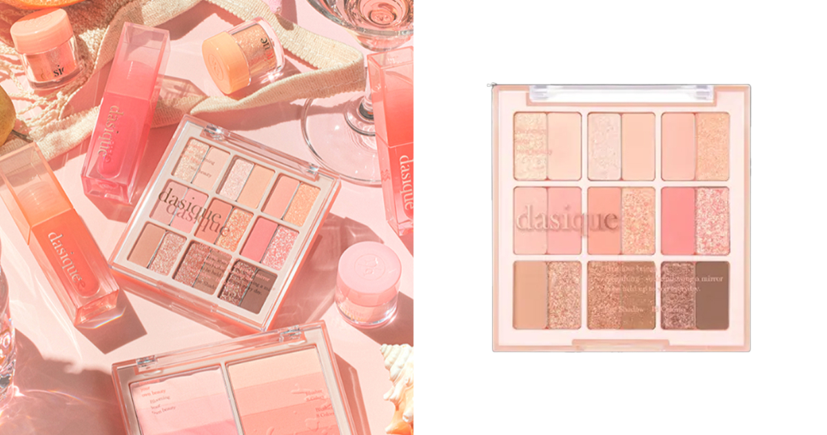 DASIQUE Summer Coral 眼影盤