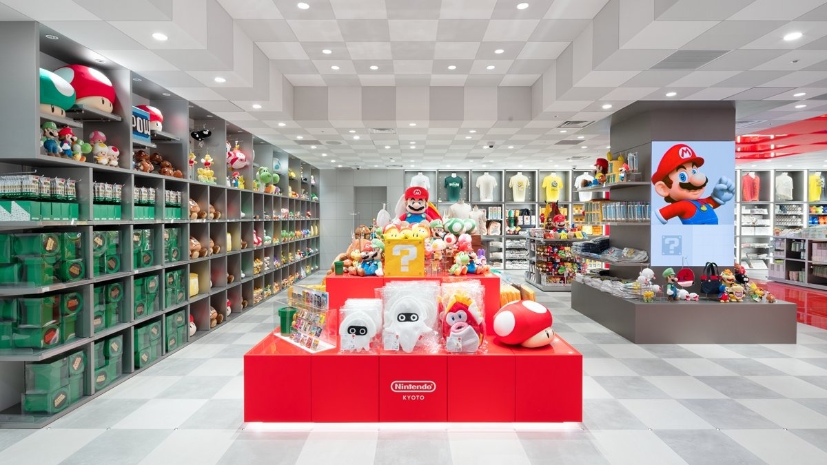 任天堂京都商品陳列