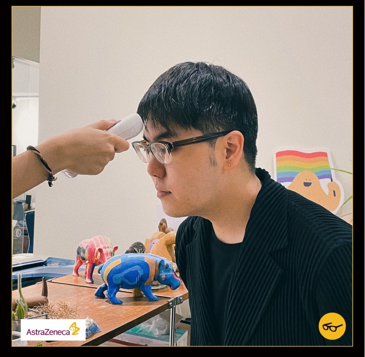 志祺七七整形前的側臉