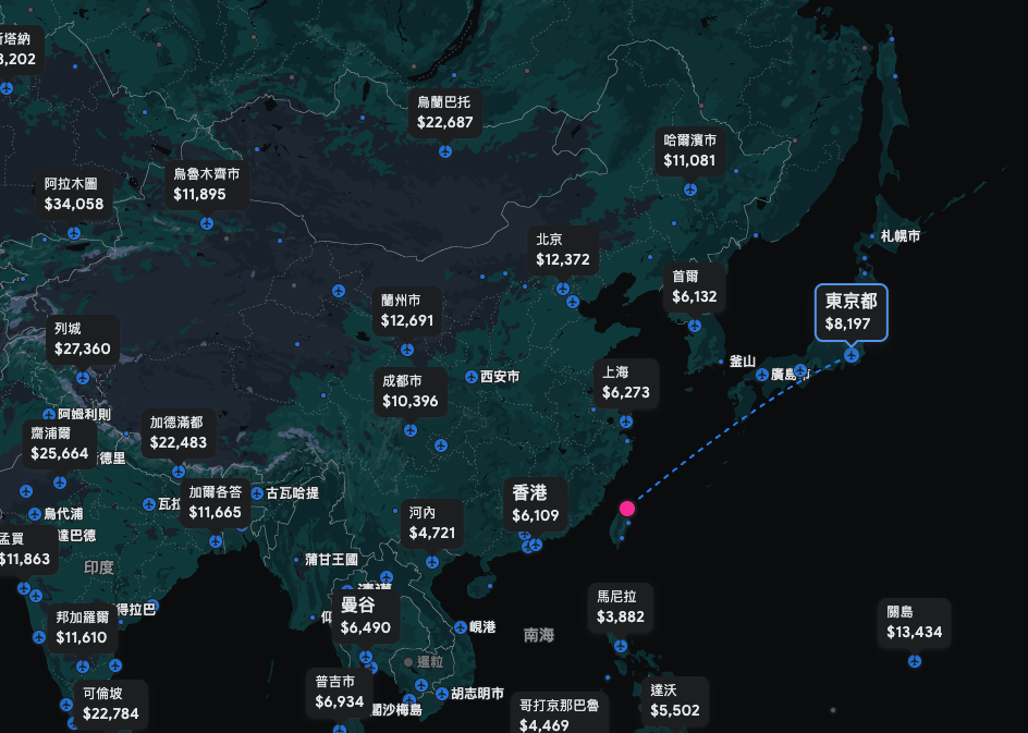 Google Flight解鎖超便宜機票