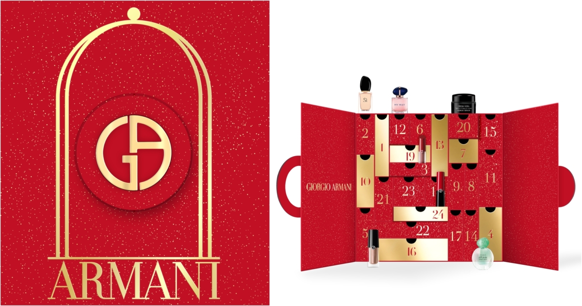 Giorgio Armani Beauty 亞曼尼限量聖誕精品店倒數月曆,NT$13,600