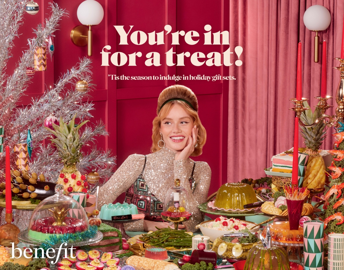 benefit聖誕彩妝