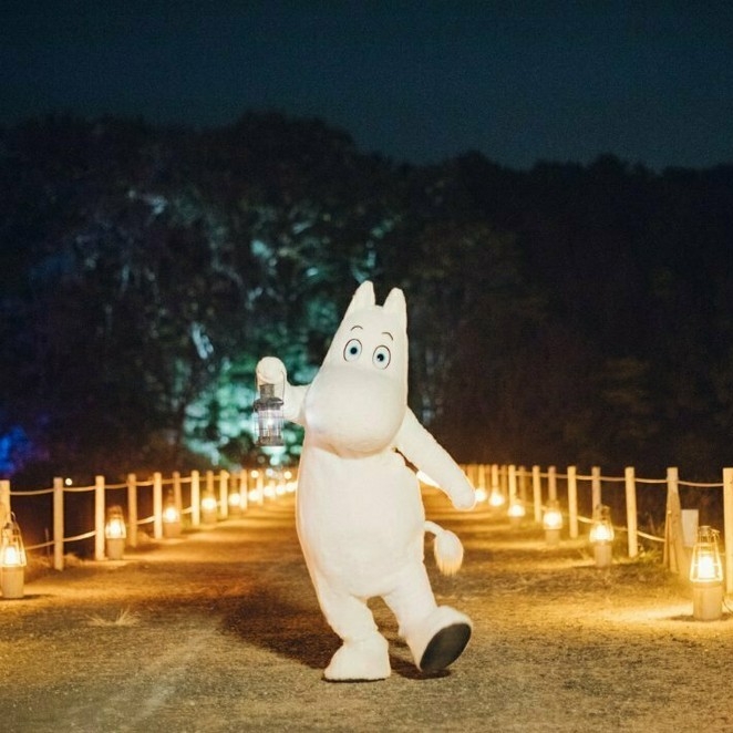 姆明谷冬季煙火