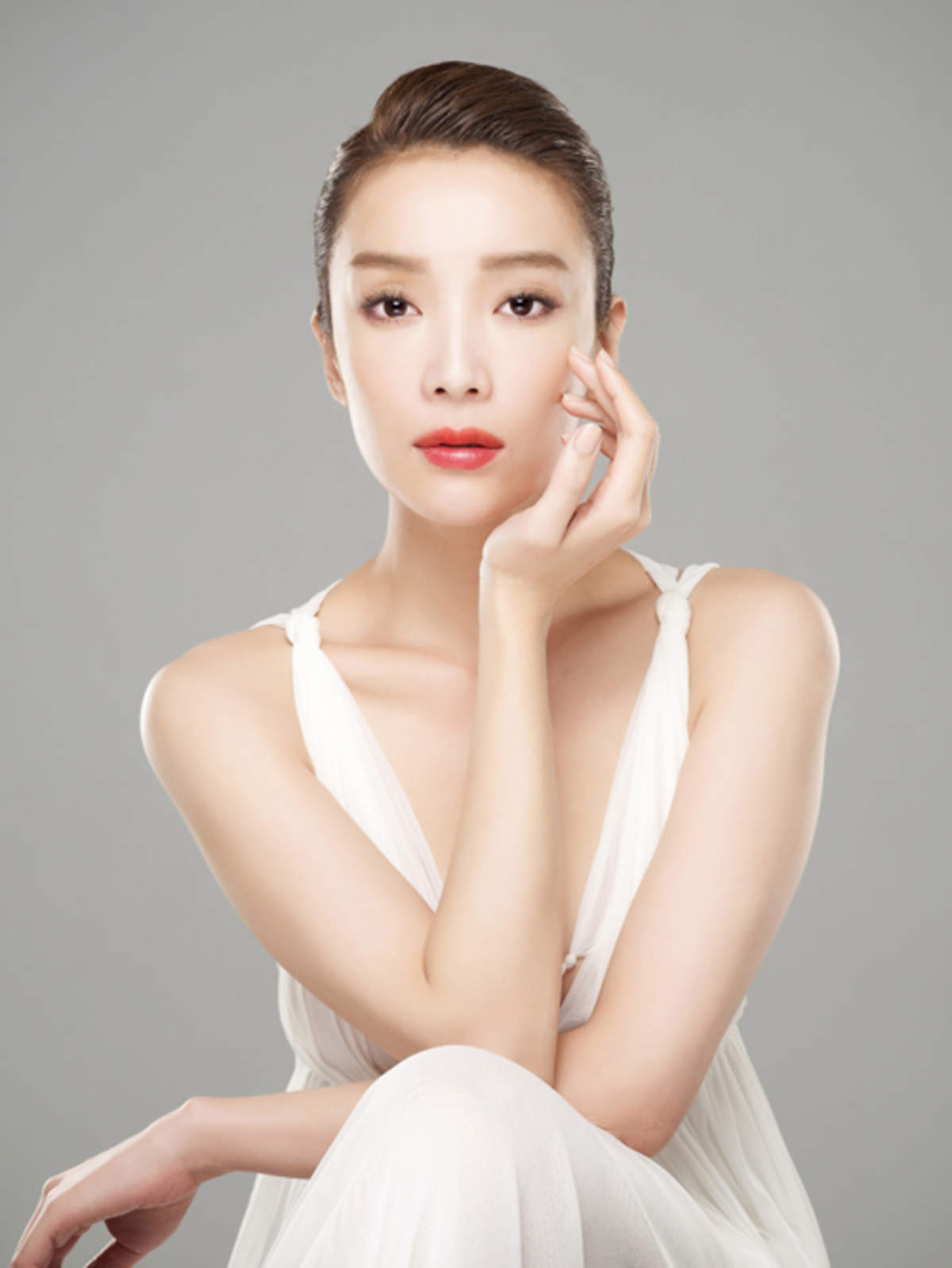 蔡淑臻最早以模特兒身分踏入演藝圈。