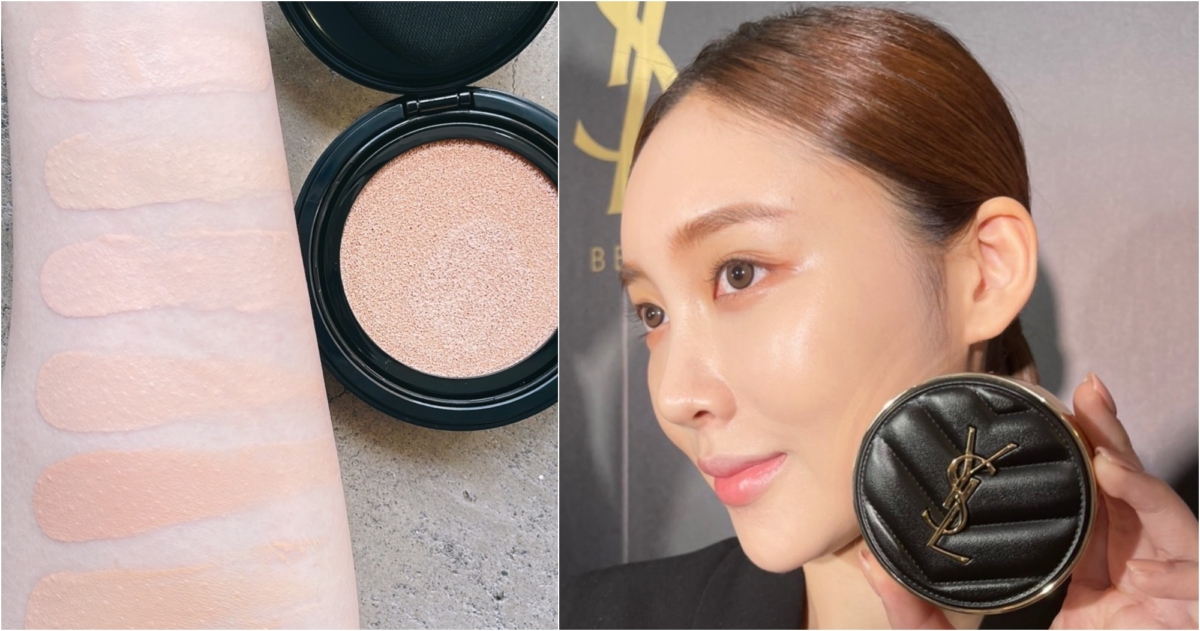 YSL 恆久完美霧光氣墊粉餅 14g共6色,NT$2,850