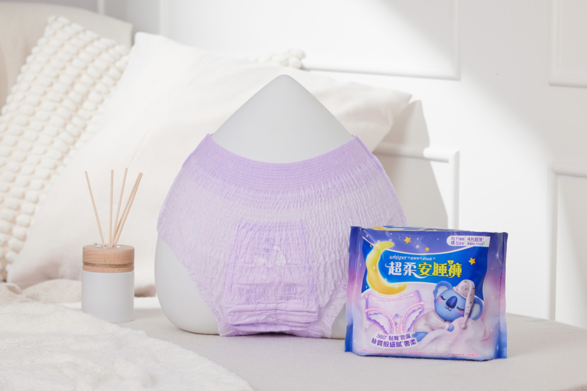 Whisper好自在 超柔安睡褲