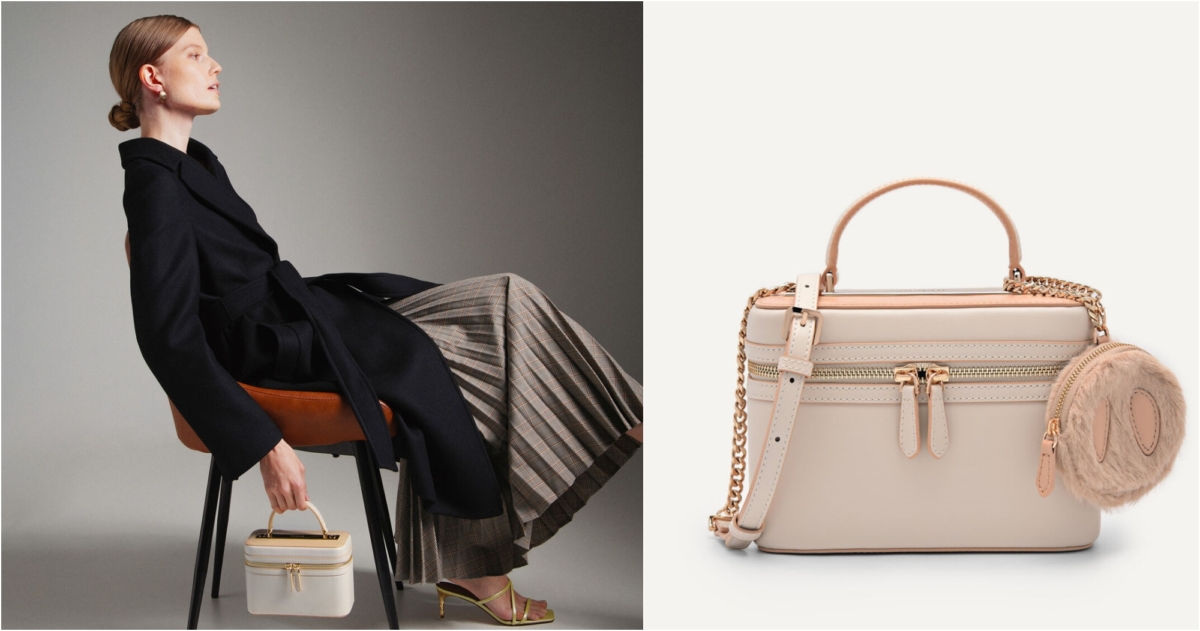 PEDRO Ari盒子形狀單肩包,NT$3,290