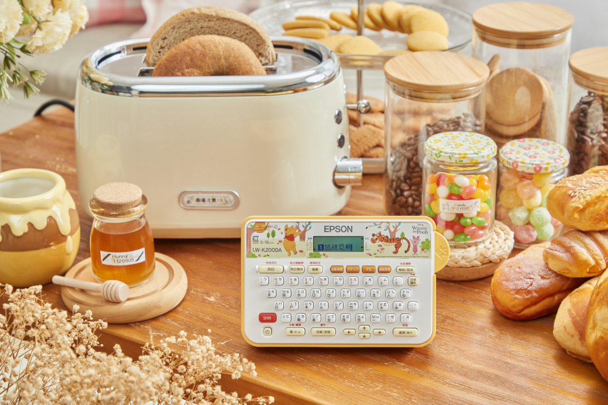 Epson LW-K200DA 小熊維尼系列標籤機