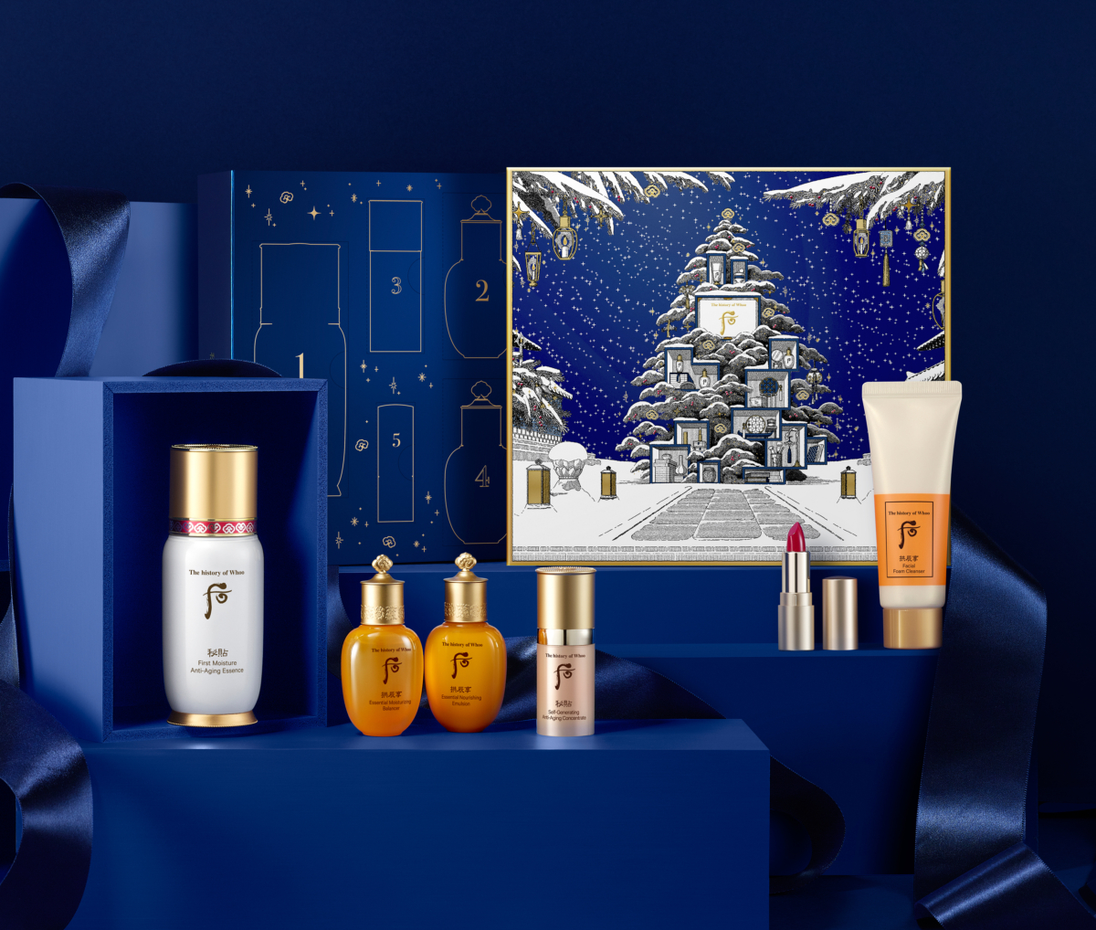 后 秘帖循環精華湛藍星辰迷你禮盒,特惠價$1,800