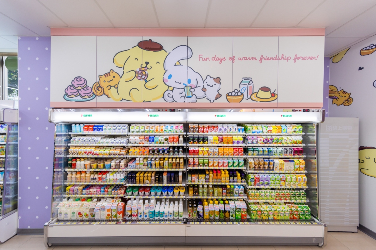 7-ELEVEN X 布丁狗&喜拿主題店