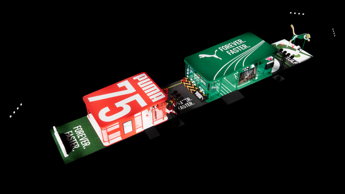 《PUMA 75th F.F.F 特展》展區