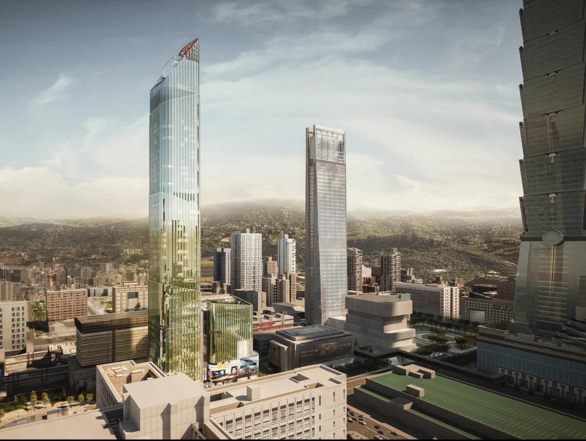 台北天空塔The Sky Taipei是東西合併的國際級建設。