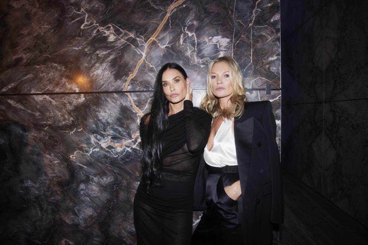 Kate Moss、Demi Moore。