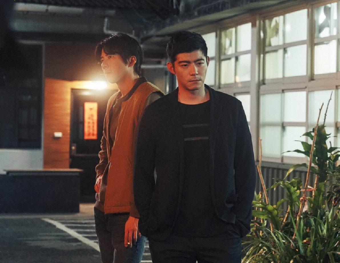 王柏傑在《美食無間》是殺人不眨眼的冷靜殺手。