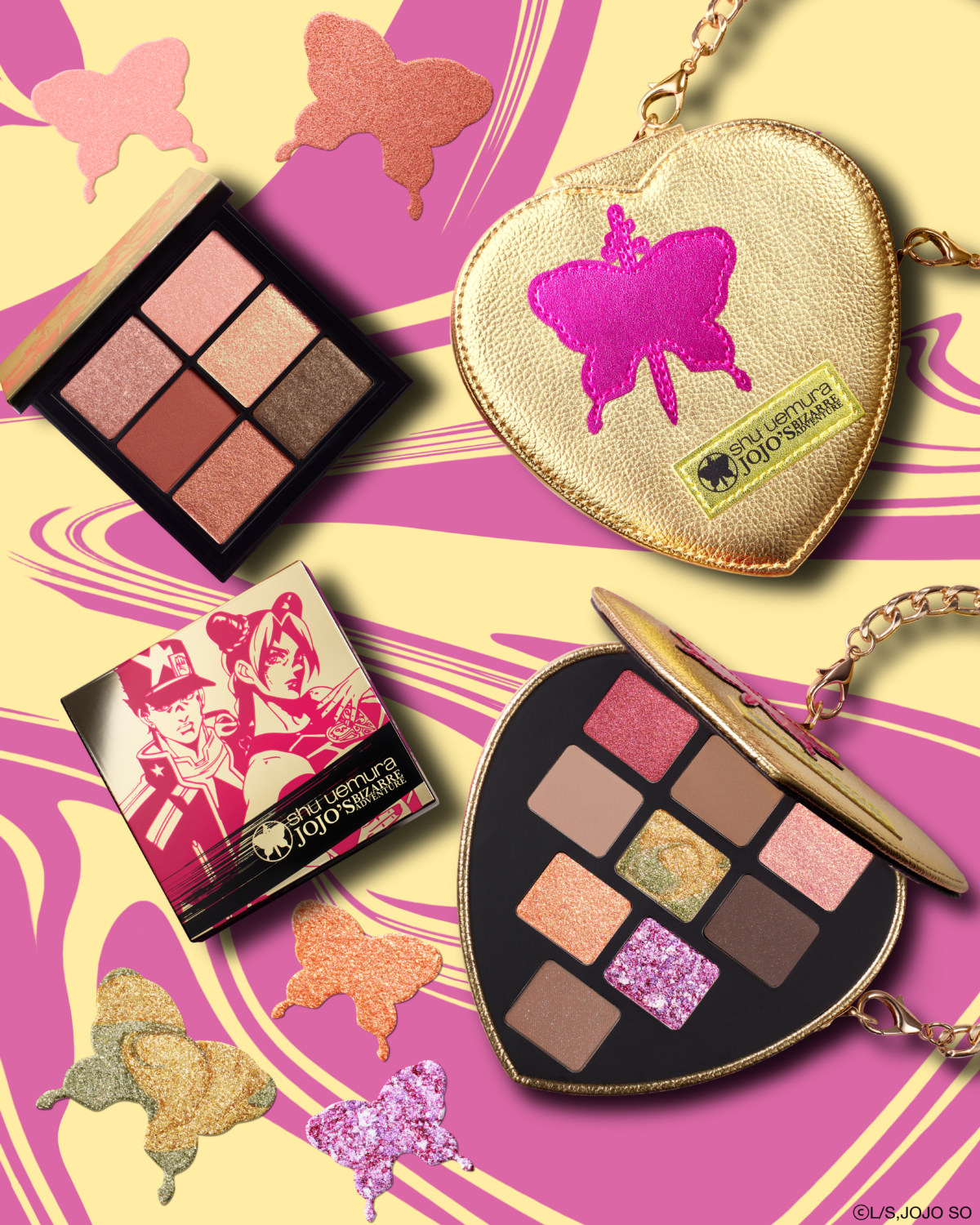 shu uemura X JOJO 的奇妙冒險限量聯名系列