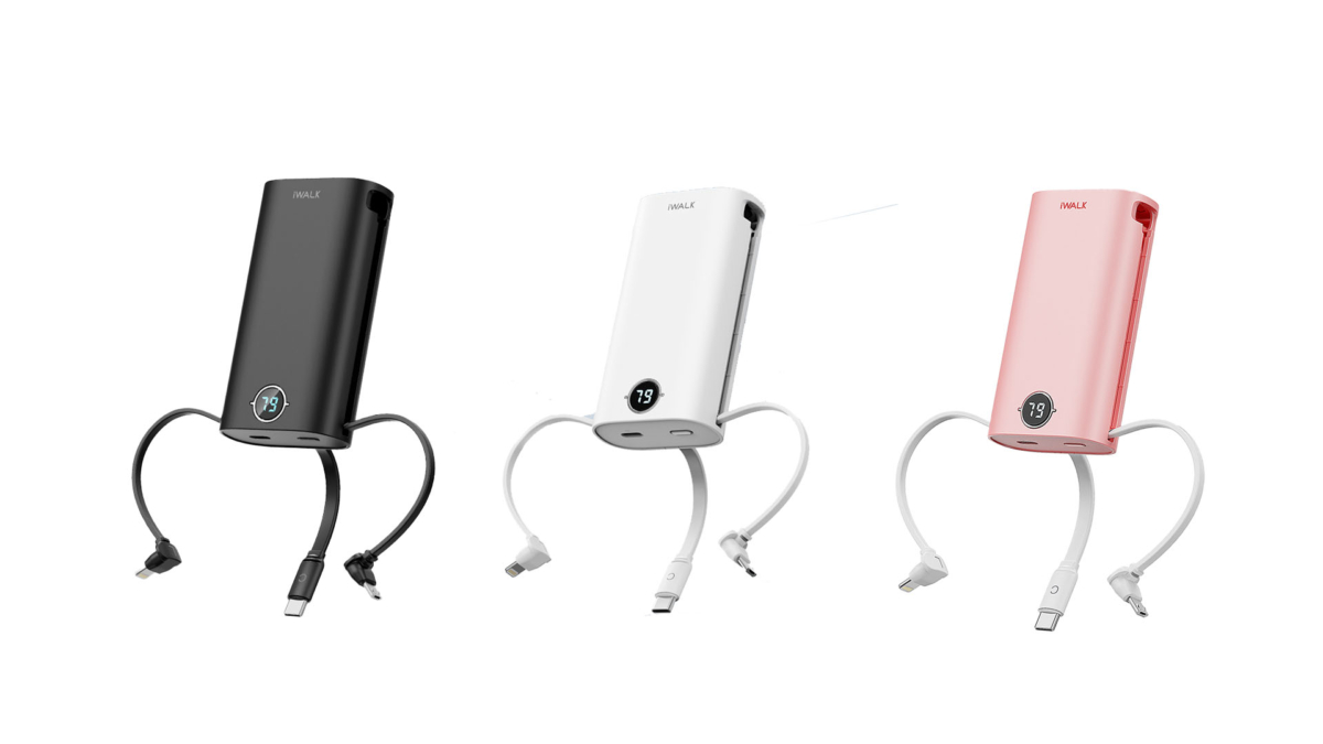 小魷魚推出三種顏色,分別為 知性黑、簡約白、綻放粉