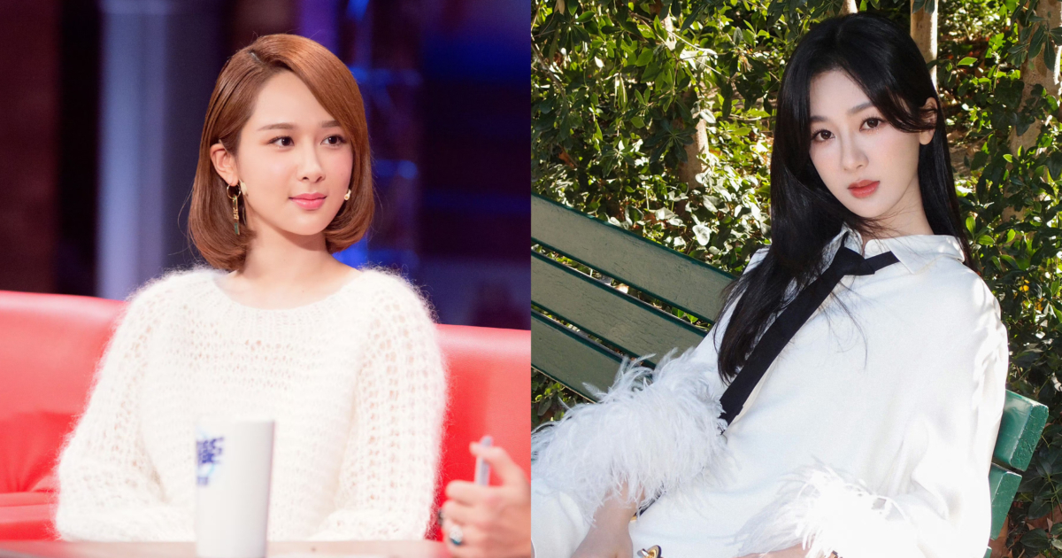 左圖為2018年時期的演員楊紫